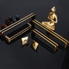 Vicycmc 5 Inch(128mm) Hole Center Champagne Bronze Zinc Alloy Solid
