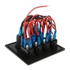 4 Gang Rocker Switch Panel LED Waterproof Dual USB Charging