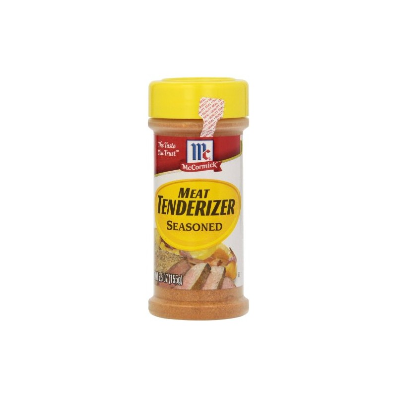 McCormick Seasoned Meat Tenderizer 5.5oz Container (Pack of 3)