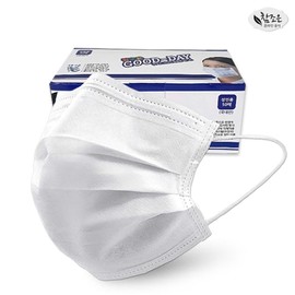 Domestic reference silver disposable mask 200 sheets large white - droplet blocking MB filter dental white / 국산 참조은 일회용 마스크 200매 대형 화이트-비말차단 MB필터 덴탈 흰색