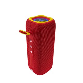 ROYAL AUDIO RA654 Wireless Portable Speaker – 16W Stereo Sound, Bluetooth, 3H Playtime, 10M Range, Deep Bass, USB/AUX Inputs, Compact & Lightweight (Red)