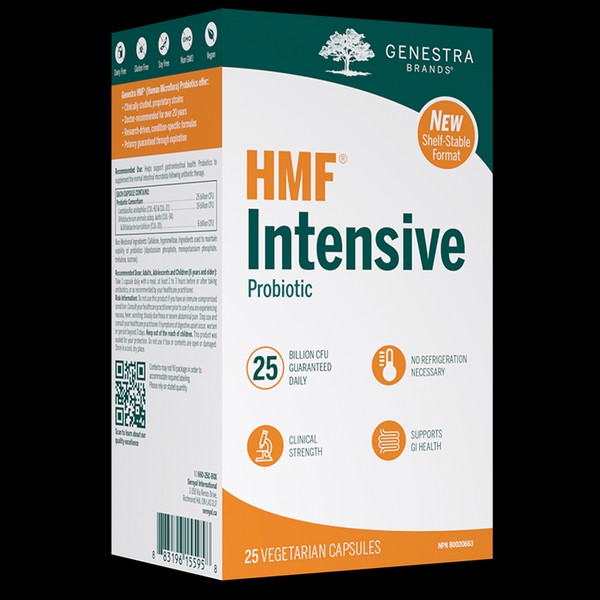 Genestra HMF Intensive Probiotics (Shelf Stable) 25 Veg Capsules