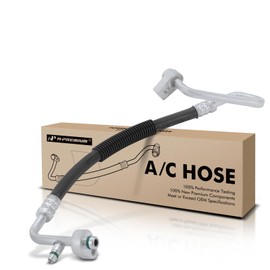 A-Premium A/C Discharge Line Hose Assembly Compatible with Ford Flex 2013-2019 3.5L, Lincoln MKS 2014-2016 3.7L, MKT 2013-2019 3.7L, Compressor to Condenser