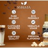 Syruvia Coffee Syrup, White Chocolate Flavored Syrup for Drinks, Lattes,
