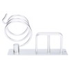 Aluminum Wall Mounted Shelf Hair Dryer Rack Organizer Holder Stand