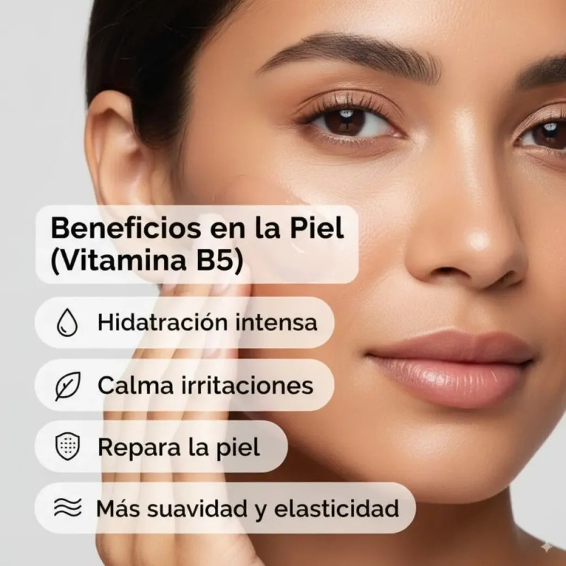 Ácido Pantoténico Naíma 50g - Vitamina B5 Uso Cosmético Todo