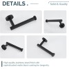 ruiling Ruling ATK-197 Wall Mounted Single Arm Toilet Paper Holder