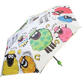 Dublin Gift Wacky Woollies Umbrella x 32-inch, White