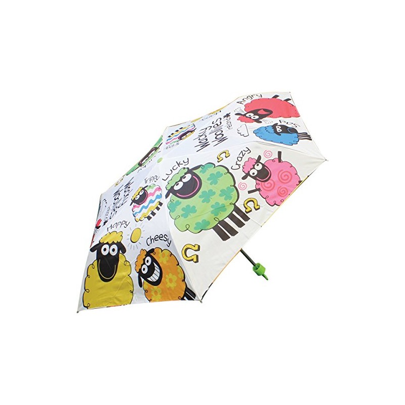 Dublin Gift Wacky Woollies Umbrella x 32-inch, White