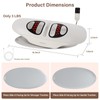 HOWHAI 4-in-1 Electric Lumbar Traction Device, Smart Lower Back Massager