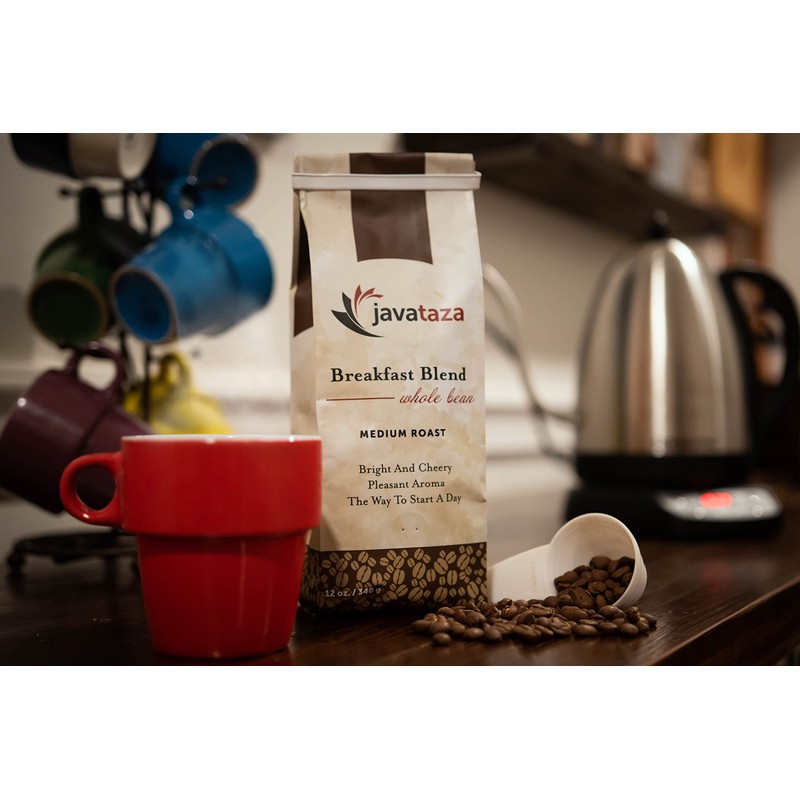 Breakfast Blend Whole Bean Coffee 12 oz. - Fairly Traded,