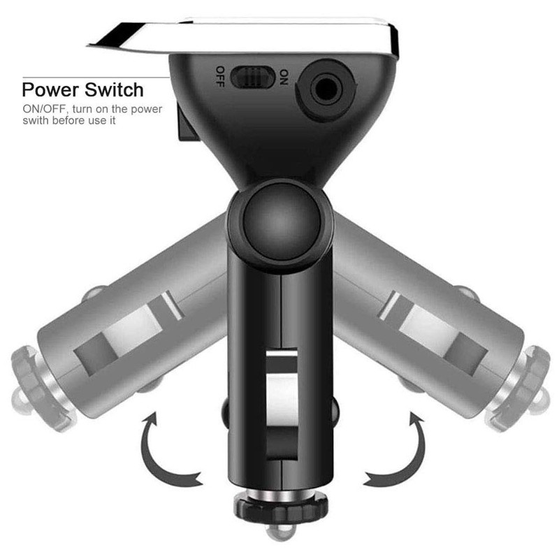 Bluetooth FM Transmitter for Car, Wireless Car Radio Adapter, Handsfree