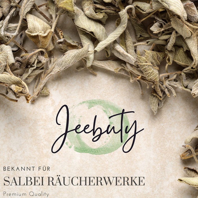 JEEBUTY Premium Smoking Set, Palo Santo Incense Wood, Sage Incense