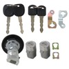 707835, 924-725 Ignition Switch Lock Cylinder with Pair Front Door