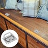 Biugaaufai 4 PCS 3 x 2.24 Inch 304 Stainless Steel
