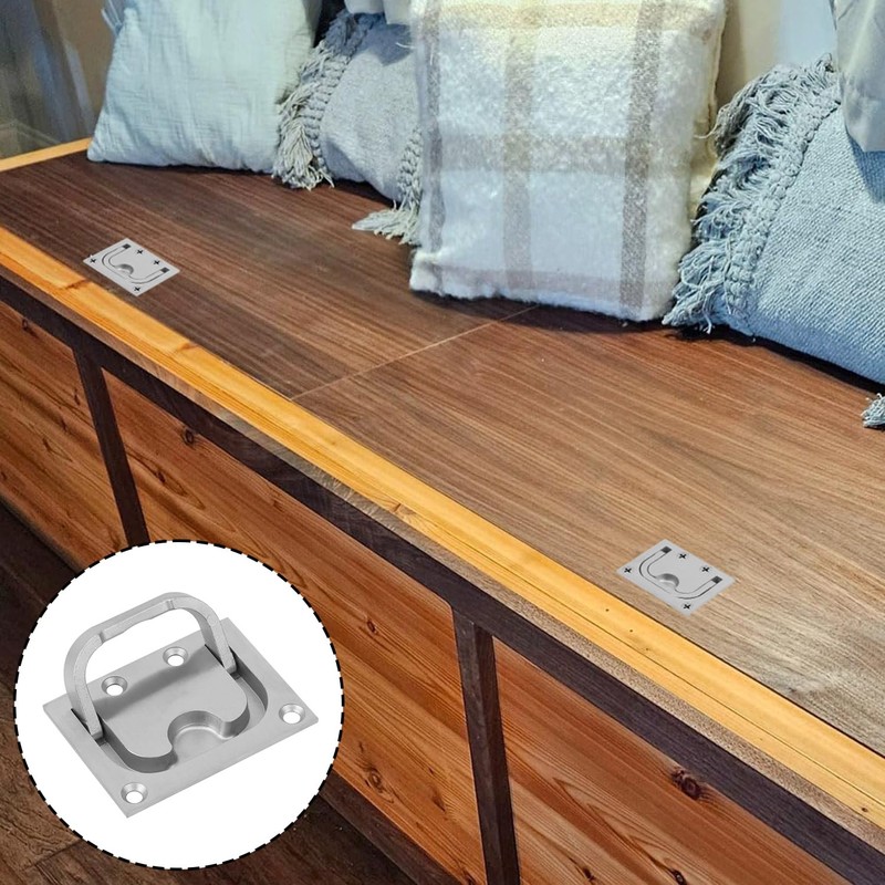 Biugaaufai 4 PCS 3 x 2.24 Inch 304 Stainless Steel