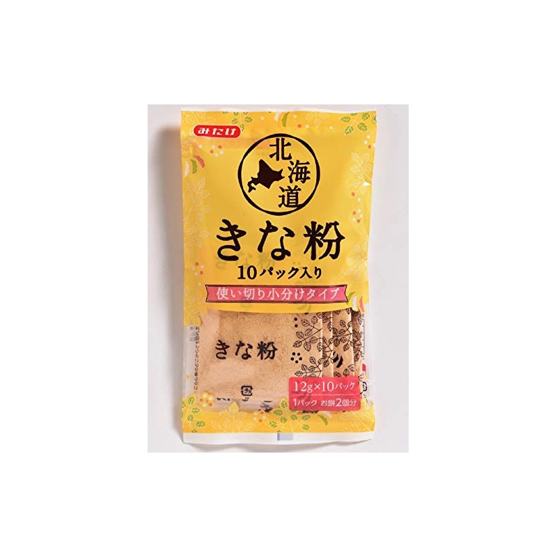 Mitake Mushrooms Hokkaido Kinako Flour 10 Packs (0.4 oz (12