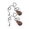 Cabilock 4sets Pendant Pull Chain Replacement Ceiling Fan Pulls Home