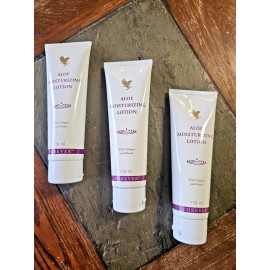 Forever Aloe Moisturizing Lotion - Collagen and Elastin - 3 Tubes -Free Shipping