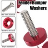 40 PCS Engine Dress Up Kit, CNC Finishing Fender Bumper