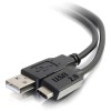 UD_C2G 10ft USB 2.0 USB-C to USB-A Cable M/M - Black