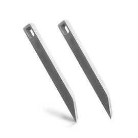 Tiardey 2 Pack Stainless Steel Prybar, Mini Key Ring Pocket Pry Bar For Every Day Carry Ultra Minimalist Slim Prybar Multitool, Key Chain Pry Tool