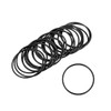 sourcing map Pack of 25 Nitrile Rubber Washers Metric Sealing