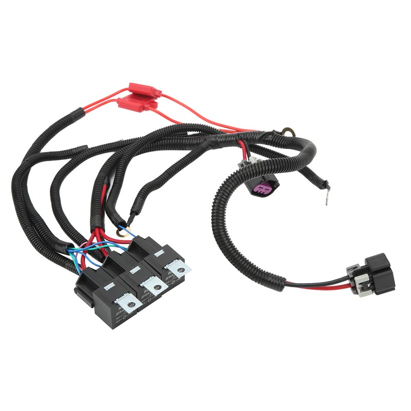 ECU Control Dual Electric Fan Upgrade Wiring Harness Stable Performance
