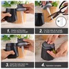 Upgrade Your Soap Dispenser with LALA DOLCE Rust-Proof Grey Plastic