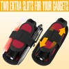 IronSeals 360° Rotatable Clip LED Flashlight Torch Holder Stretchable Adjustable