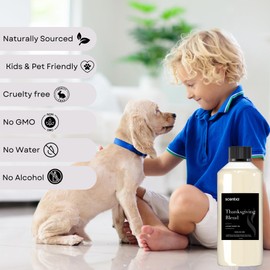 Scentia Thanksgiving Blend Essential Oil 500 ml | Warm Aromatic Fall Scent with Cinnamon, Clove, Vanilla & Coconut | Perfect for Diffusers, Candles, Soap Making and Home Fragrance | Holiday Gift