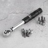 10pcs/set 2-14NM 1/4in Adjustable Torque Wrench High Precision Window Display