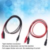 5 Sets Alligator Clip to DC Adapter Cable Stable Dual