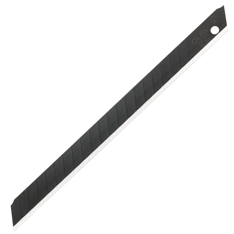 OLFA BBLT50K Special Black Blade Long 038 Cutter Replacement Blades,