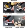 1Pc Tomato Lemon Slicer Holder Egg Slicing Tool Onion Shredder