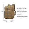 Camping Hiking Backpacks 45L MOLLE Large Tactical Backpack for Outdoor