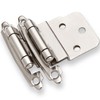 DecoBasics 3/8" Inset Cabinet Hinges Brushed Nickel (10 Pair -20