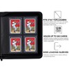 Toploader Binder, Holds 128 Top Loaders - 4 Pocket Top