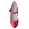 La Señorita Flamenco scarpe sevillane principessa rosso nero bambini o