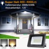 Hopelit 50 W LED Outdoor Spotlight with 3 Metre Plug,