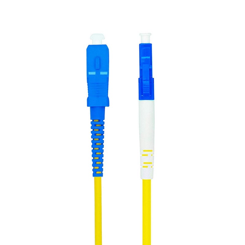 Jeirdus 3Meters 10ft LC to SC Fiber Optic Cable Jumper