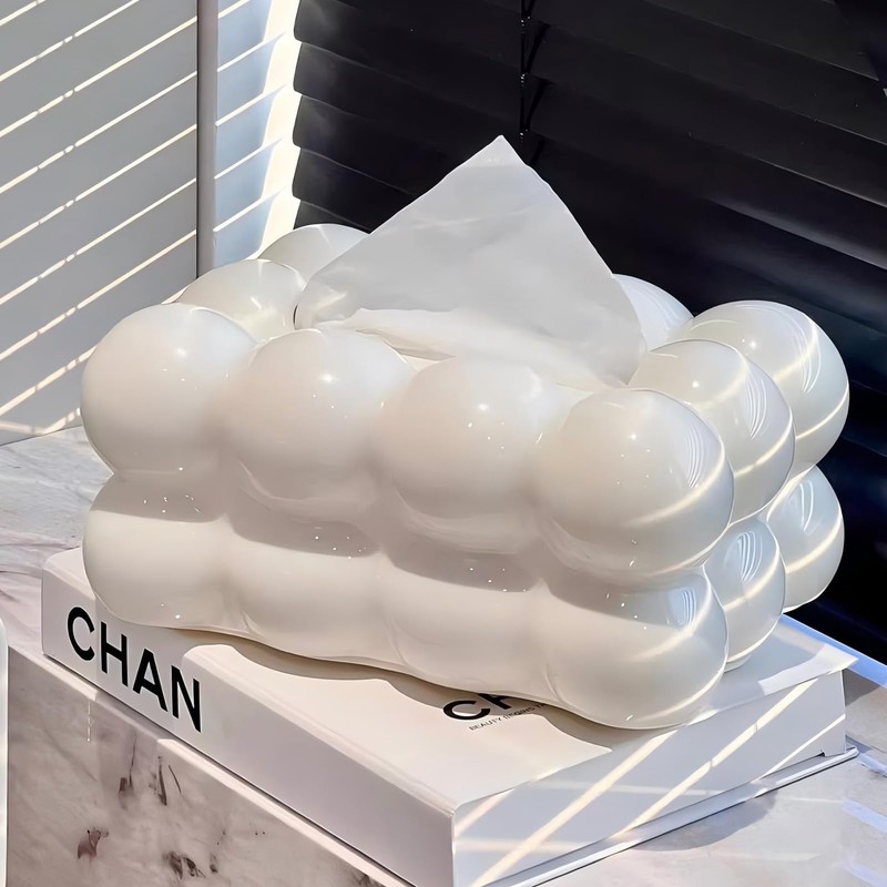 Tissue Box Covers White Creative Bubble Tissue Box 20 x