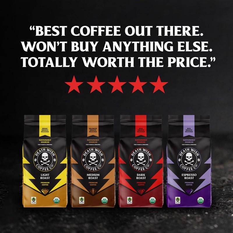 Death Wish Coffee, Espresso Roast Pods (30 Count)