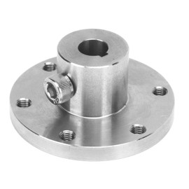 10mm Flange Coupling Connector High Strength Stainless Steel RC Shaft Coupling for DIY RC Model Motors