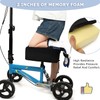 Knee Scooter Cushion Pad Cover for Comfort, Removable 2'' Thick