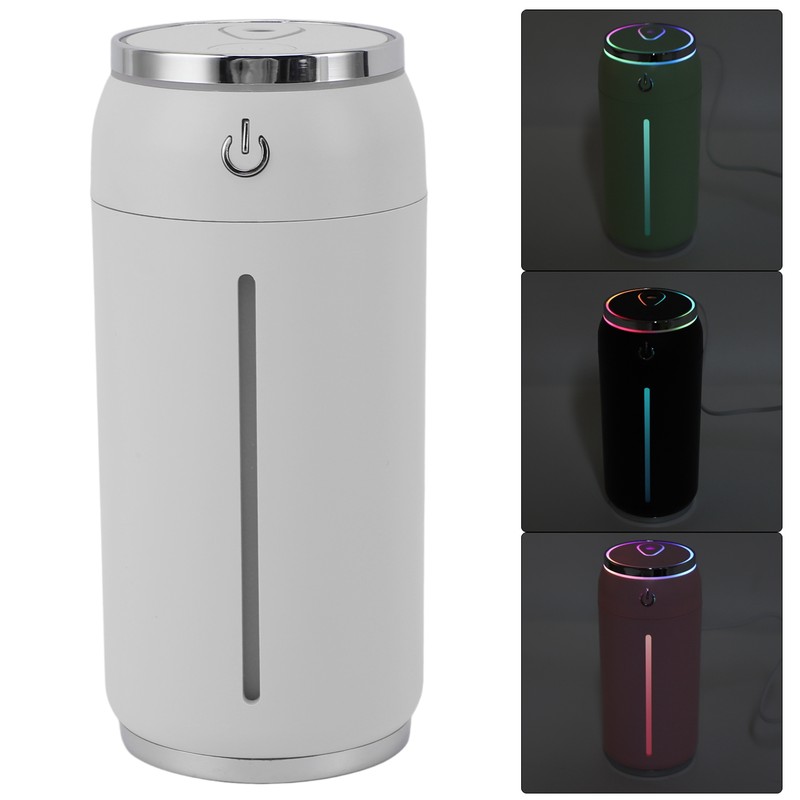 Mini Humidifier Compact Portable USB 7 Colors Light for Office