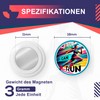 VERY IMPORTANT RUNNER - Magnetic Race Number Holders - Pack