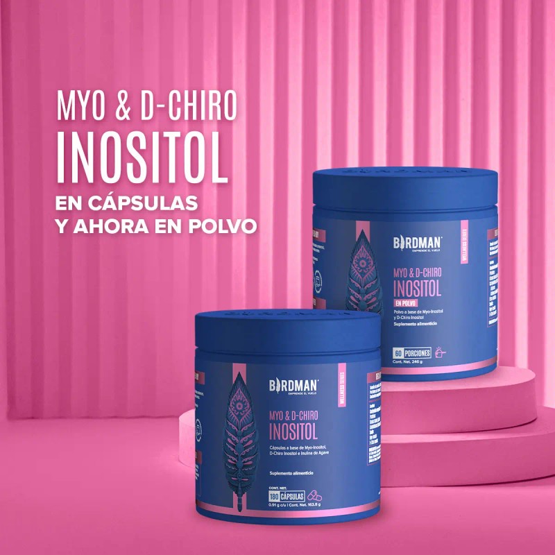 Birdman Myo Inositol Chiro 4100 Relación Sabor Porciones