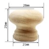 Wake Sangyo TW-303 Wooden Knobs 1.1 inches (28 mm) Interior