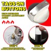Knob Switch for Ovens, 8 Pieces Oven Switch Hob Control